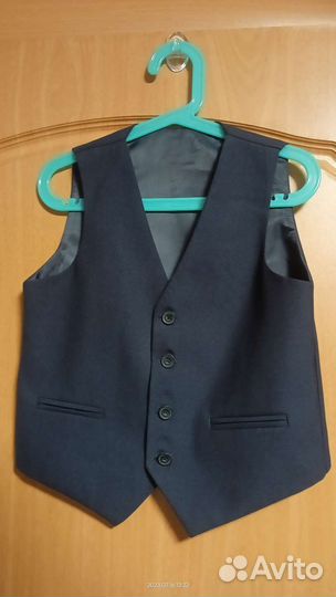 Школьный костюм для мальчика 128 тройка