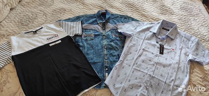 Новые Футболка, летние рубашки