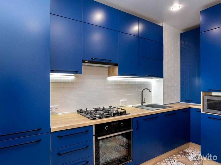 Скандинавский кухонный гарнитур на заказ