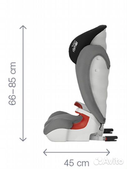 Автокресло britax romer kidfix 15-36 кг