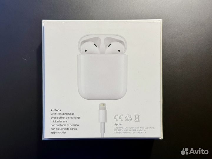 Коробка от Airpods