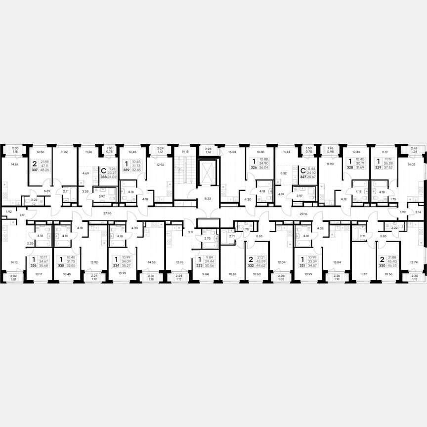 1-к. квартира, 30,6 м², 5/9 эт.
