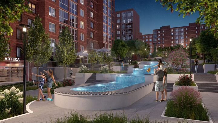 2-к. квартира, 55,8 м², 8/9 эт.