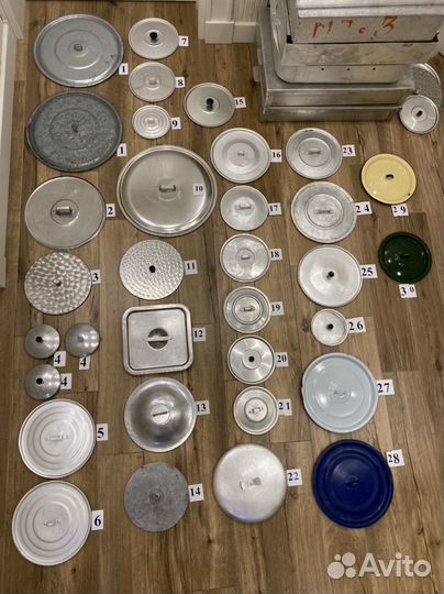 Крышки для кастрюль времён СССР