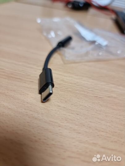 Аудио адаптер-переходник Type-C в Jack 3,5 мм