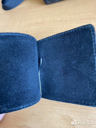 Зажим для денег натуральная кожа