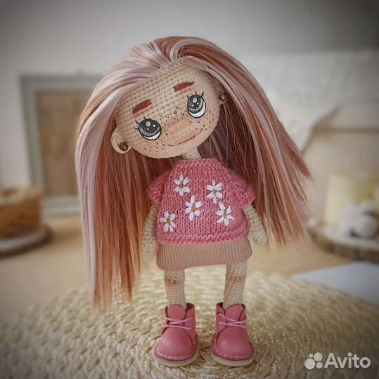 Интерьерная кукла ручной работы