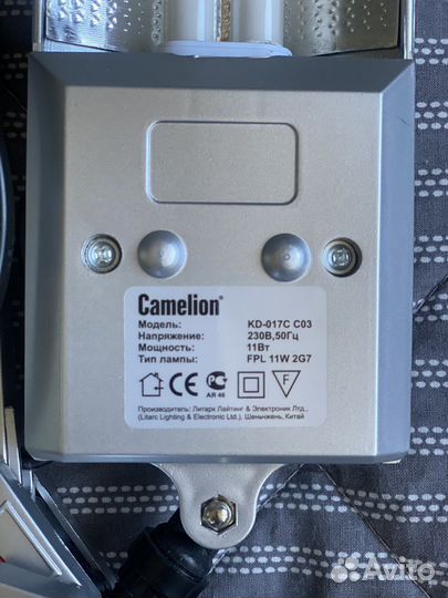 Настольный светильник лампа Camelion