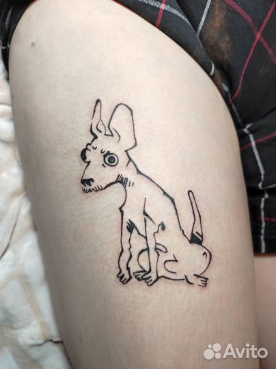 Модель на тату