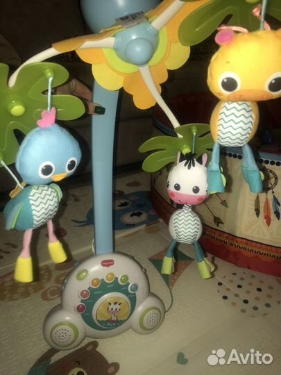 Мобиль на кроватку tiny love бум-бокс