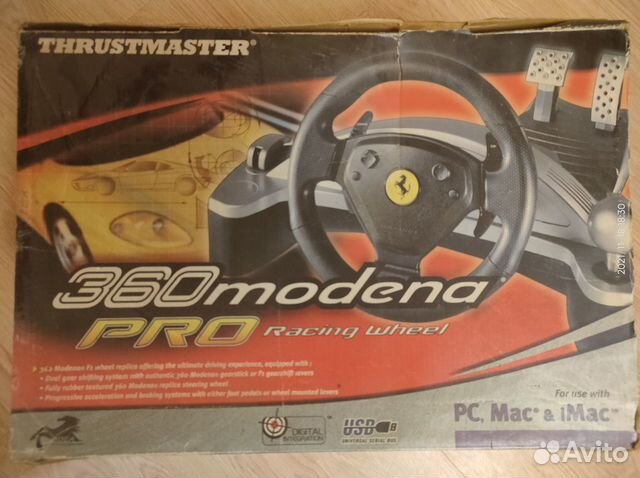 Игровой руль thrustmaster 360 modena pro купить во Фрязино ...