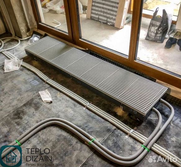 Внутрипольный радиатор отопления