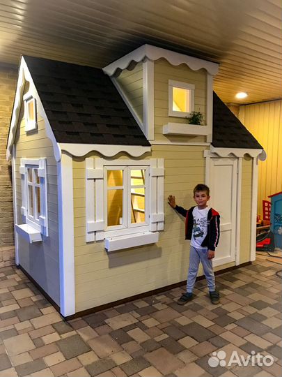 Детский домик на дачу. Домики для детей. домик из
