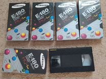 Видеокассеты vhs новые Samsung