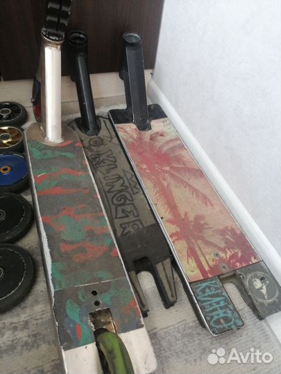 Запчасти для трюкового самоката