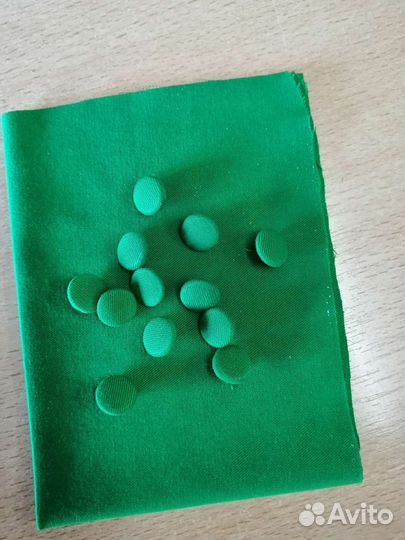 Установка кнопок на одежду, обтяжка пуговиц