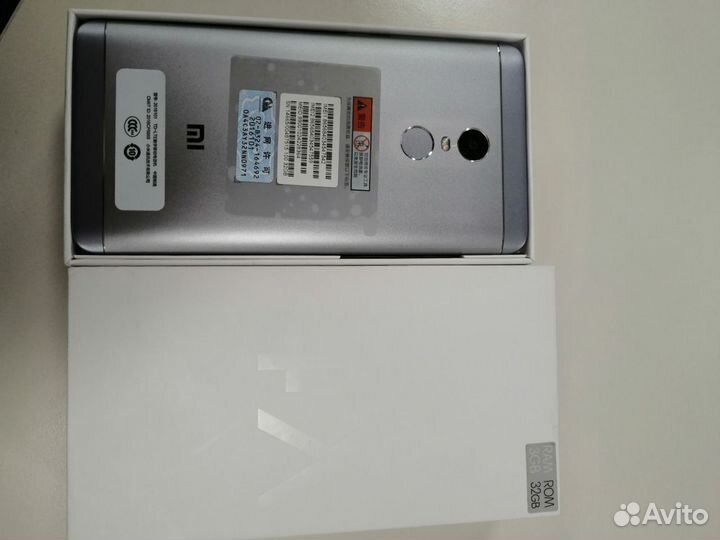 Xiaomi Redmi Note 4X, 3/32 ГБ