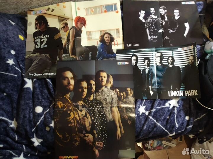 Плакаты со звездами(за всё)