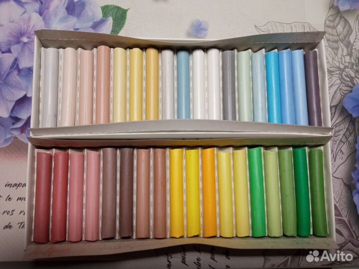 Сухая художественная пастель