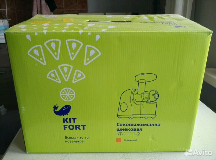 Kitfort KT-1111-2 соковыжималка шнековая