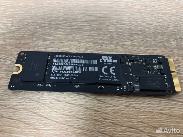 Apple SSD 128 гб