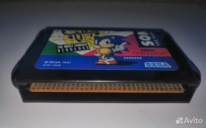 Картридж Sonic the Hedgehog (Big box)