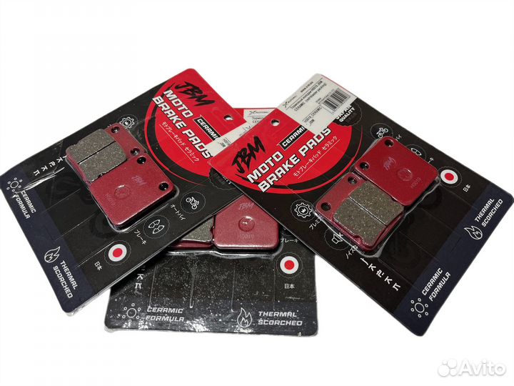 Тормозные колодки H0019 JBM ceramic