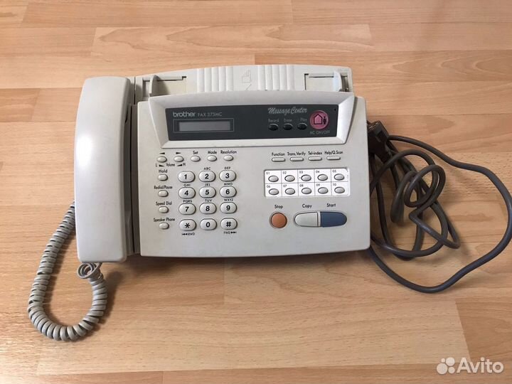 Факс Brother FAX 375MC+ картриджи