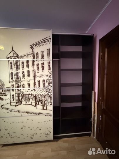 Шкаф-купе венге 220x210x55