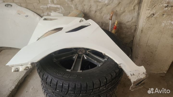 Крылья на kia rio 3