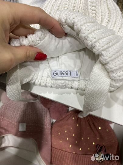 Шапка от 1,5 до 3 лет зима и демисезон