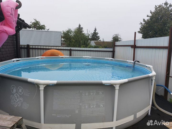 Каркасный бассейн бу 36676 Intex