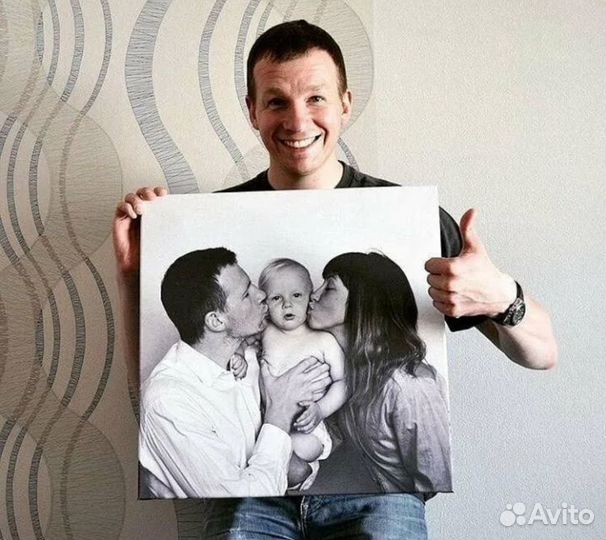 Портрет на холсте 30х40