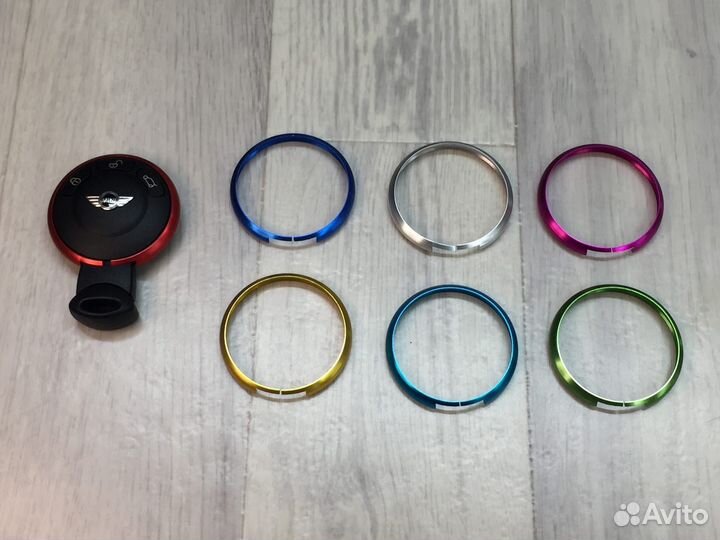 Декоративное кольцо для смарт-ключа mini Cooper