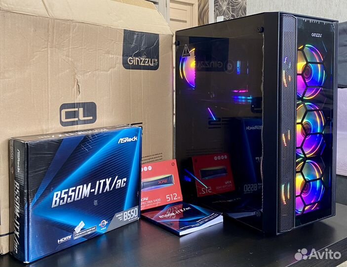 Игровой компьютер Ryzen 5 5600X/32Gb/RX5700 8Gb