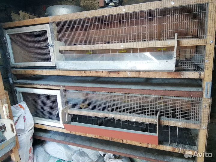 Клетки для кур бройлеров