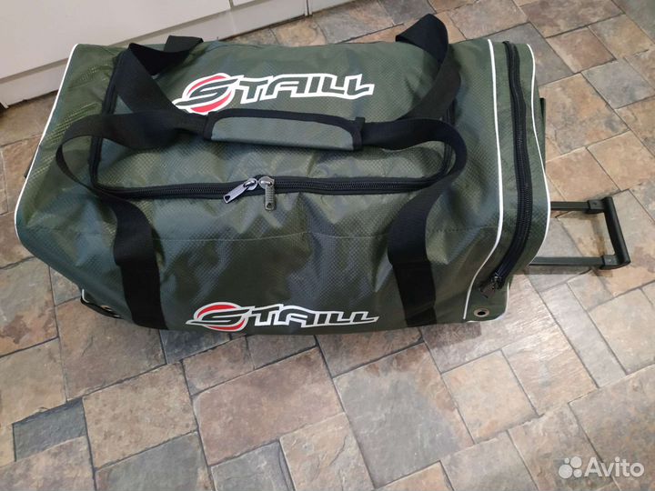 Баул хоккейный 28 детский хаки staill