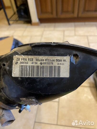 Поворотник правый BMW е46/рестайлинг оригинальный