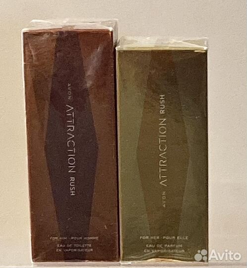 Attraction rush Avon набор Этрекшн Раш. Редкость