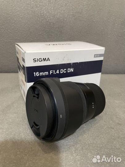 Sigma 16mm f 1 4 sony e
