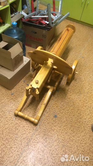 Пулемет Максим из дерева(копия)