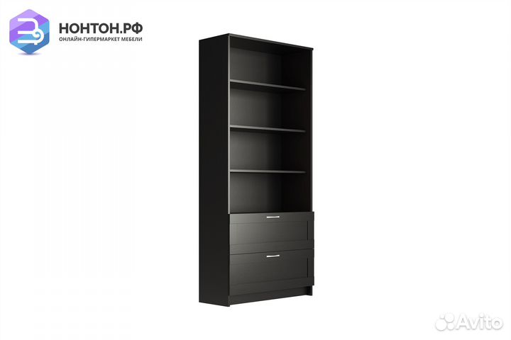 Стеллаж Сириус венге с двумя ящиками