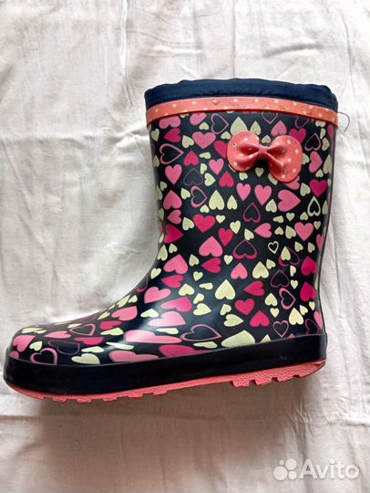 Детские резиновые сапоги