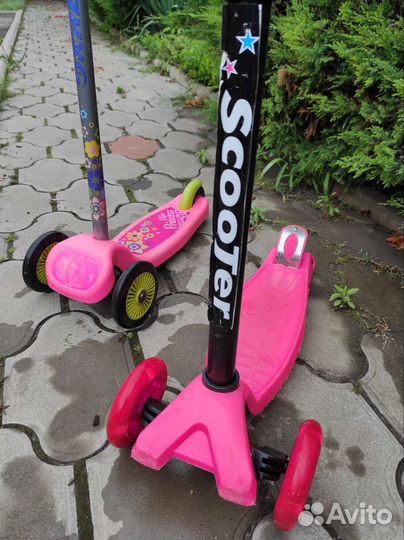 Самокаты детские 2 шт