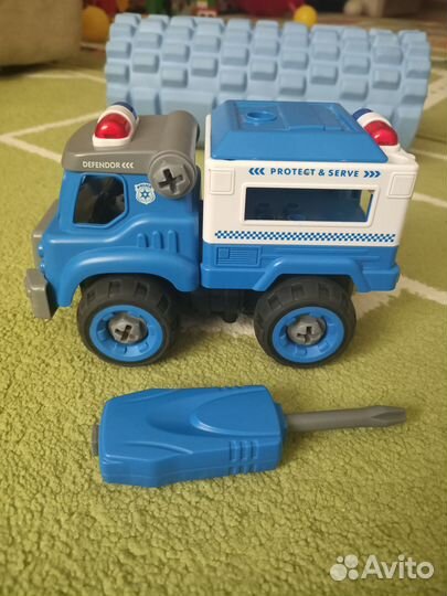 Конструктор винтовой Полицейская машина