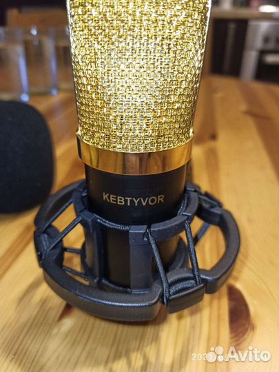 Конденсаторный микрофон Kebtyvor+паук+ ветрозащита