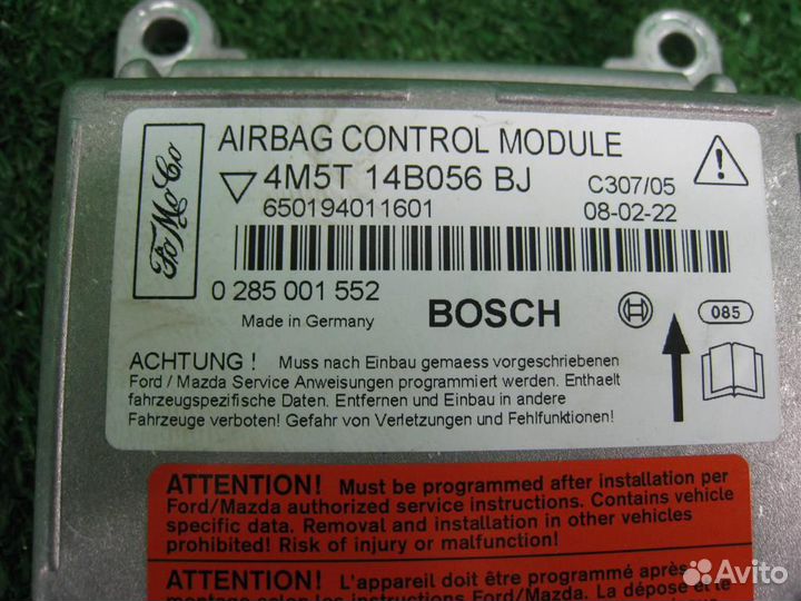 Блок Airbag (SRS) Ford Focus 2 (CB4) 2008