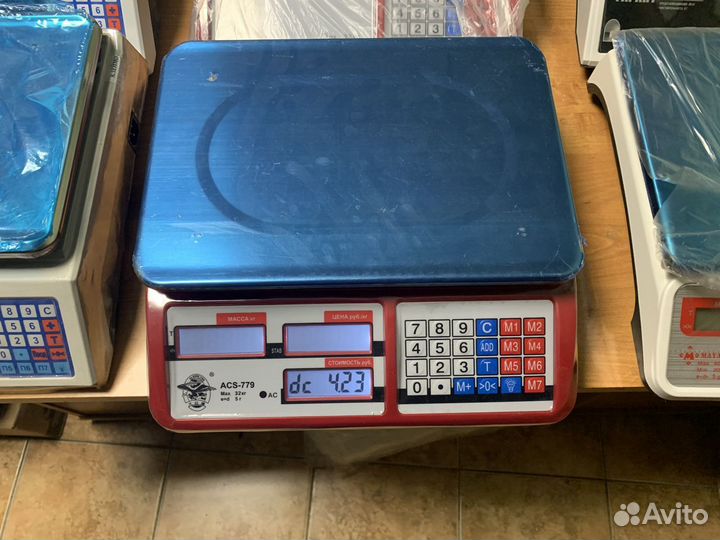 Весы торговые электронные