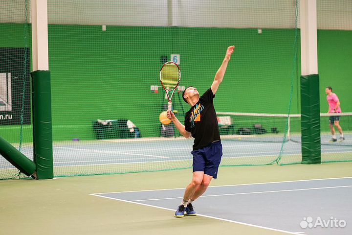 Тренер-спарринг партнёр по большому теннису