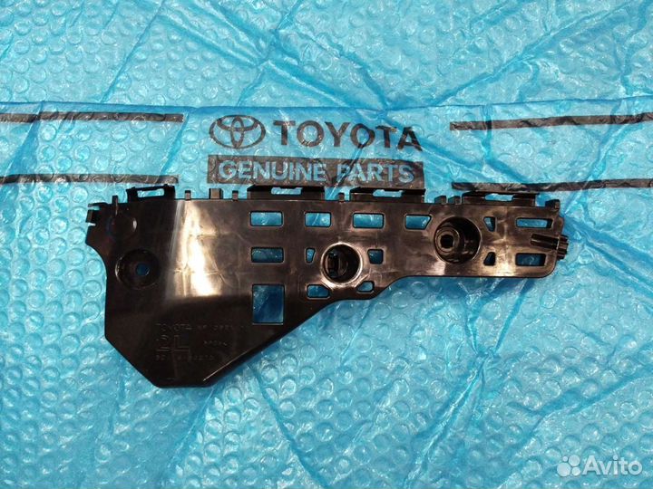 Кронштейн бампера Прадо 150 передний левый 2 реста